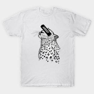 Leopard Arrrt T-Shirt